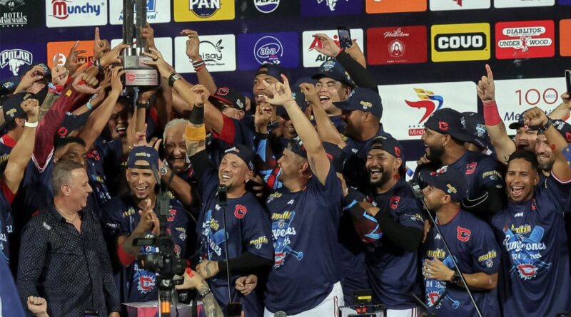 Cardenales de Lara es campeón de Venezuela y va a Mexicali 2025