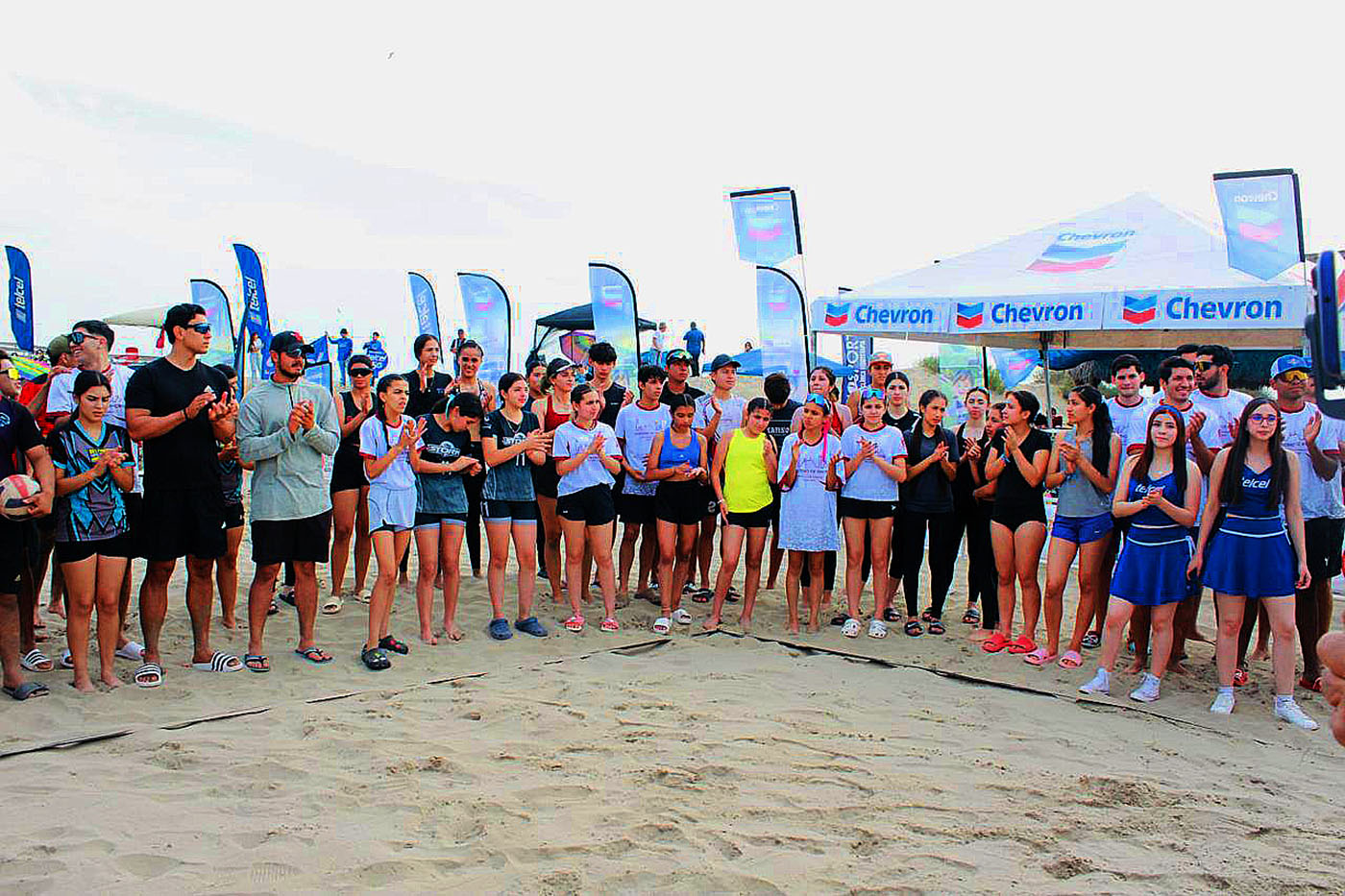 Inició el Torneo de Voleibol de Playa Tormenta en la Arena- CHEVRON ...