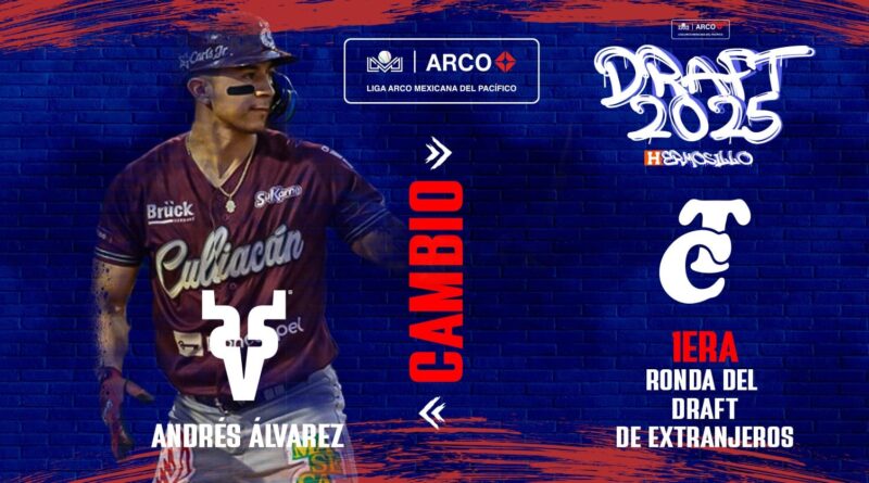 Andrés Álvarez llega a Venados proveniente de Tomateros
